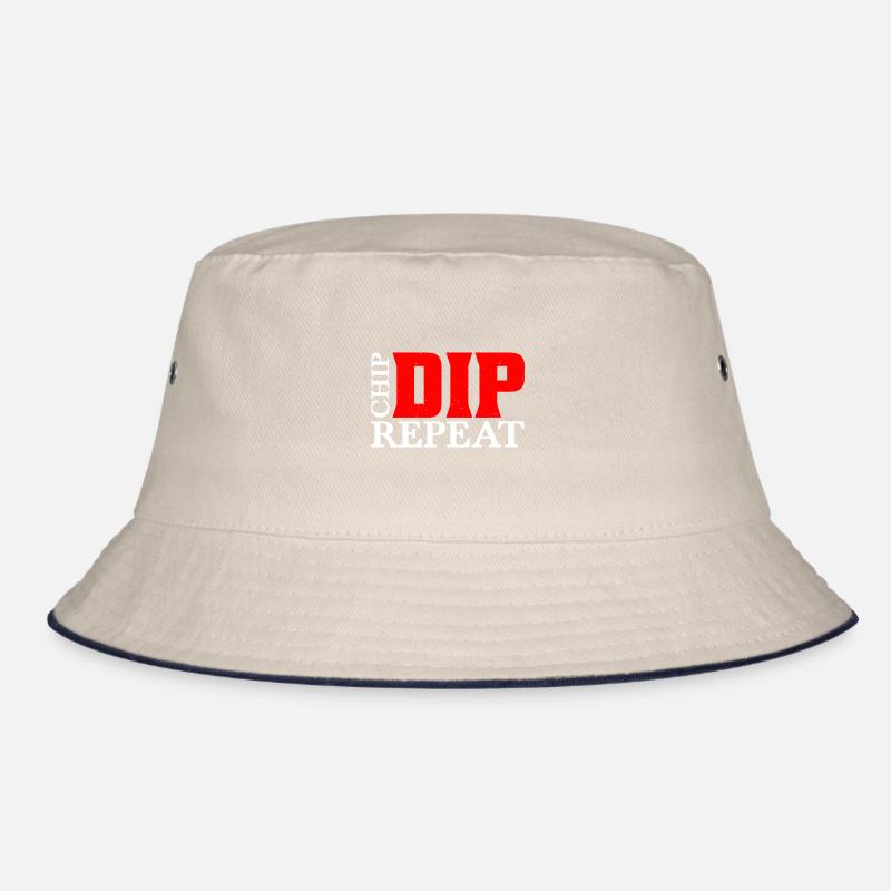 Chip Dip Repeat 12 Bucket Hat