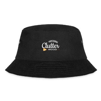Domestic help, cleaner, housekeeper - Bucket Hat - black - Front - Lela (165cm)