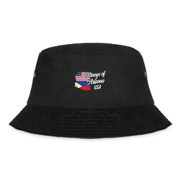 Filipinos of Arizona Design for Proud Fil-Ams - Bucket Hat - black - Front - Lela (165cm)