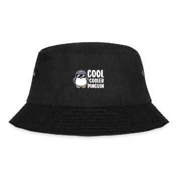 Pinguin - Bucket Hat - Schwarz - Vorne - Lela (165cm)