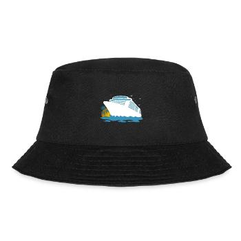 Cruise, Cruise Ship, Cruise - Bucket Hat - black - Front - Lela (165cm)