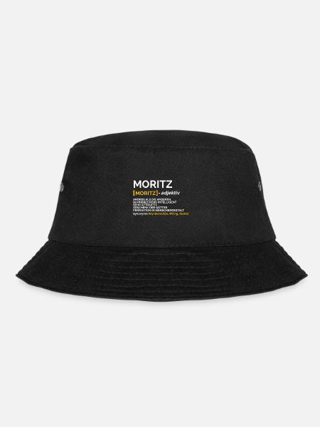 Moritz - Bucket Hat - Schwarz