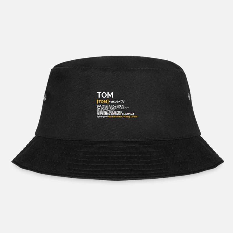 Tom - Bucket Hat - Schwarz
