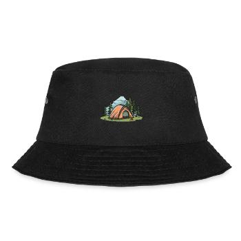Tente de camping - Bob - noir - Devant - Lela (165cm)