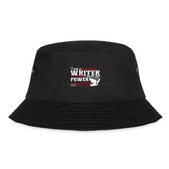 I Am A Writer - Bucket Hat - black - Front - Lela (165cm)