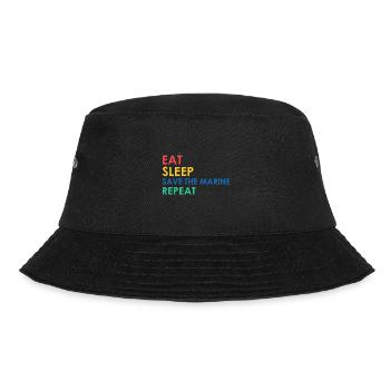 Sea Marine Biologist Marine Biology Ocean - Bucket Hat - black - Front - Lela (165cm)