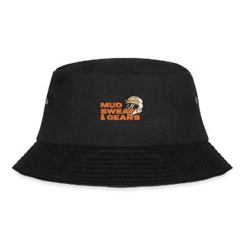 Mud Sweat & Gears ATV Design für Quad-Fahrer - Bucket Hat - Schwarz - Vorne - Lela (165cm)