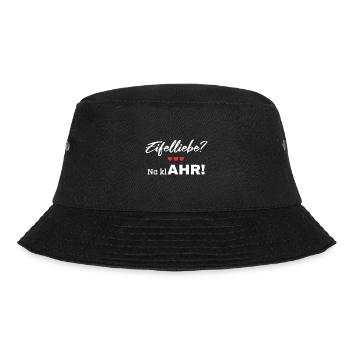 Eifel Liebe Ahr Ahrtal Heimat Herz Wandern Region - Bucket Hat - Schwarz - Vorne - Lela (165cm)