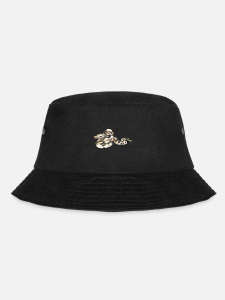 Boa Constrictor I Abgottschlange Motiv für - Bucket Hat - Schwarz
