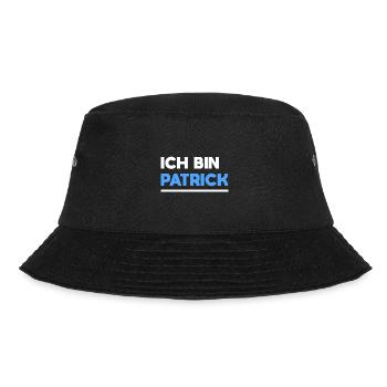 Patrick Name Spruch für stolze Patricks - Bucket Hat - Schwarz - Vorne - Lela (165cm)