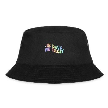 In Dave We Trust - Bucket Hat - black - Front - Lela (165cm)