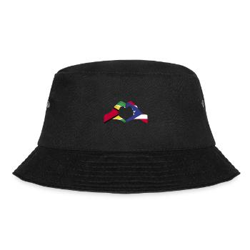 Guyana Flagge Guyanese Guyana - Bucket Hat - Schwarz - Vorne - Lela (165cm)