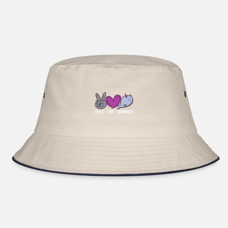 Narwal Einhornwal Bucket Hat