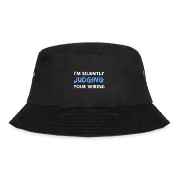 Ich beurteile stillschweigend Ihre Verkabelung - Bucket Hat - Schwarz - Vorne - Lela (165cm)