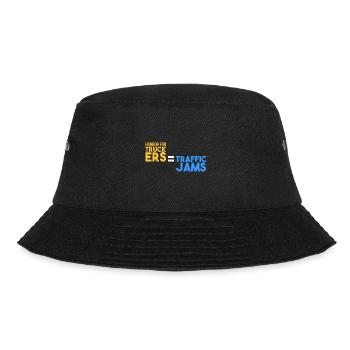 Horror for truckers: traffic jams - Bucket Hat - black - Front - Lela (165cm)
