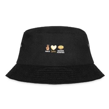 Mashed potatoes Mashed potatoes - Bucket Hat - black - Front - Lela (165cm)