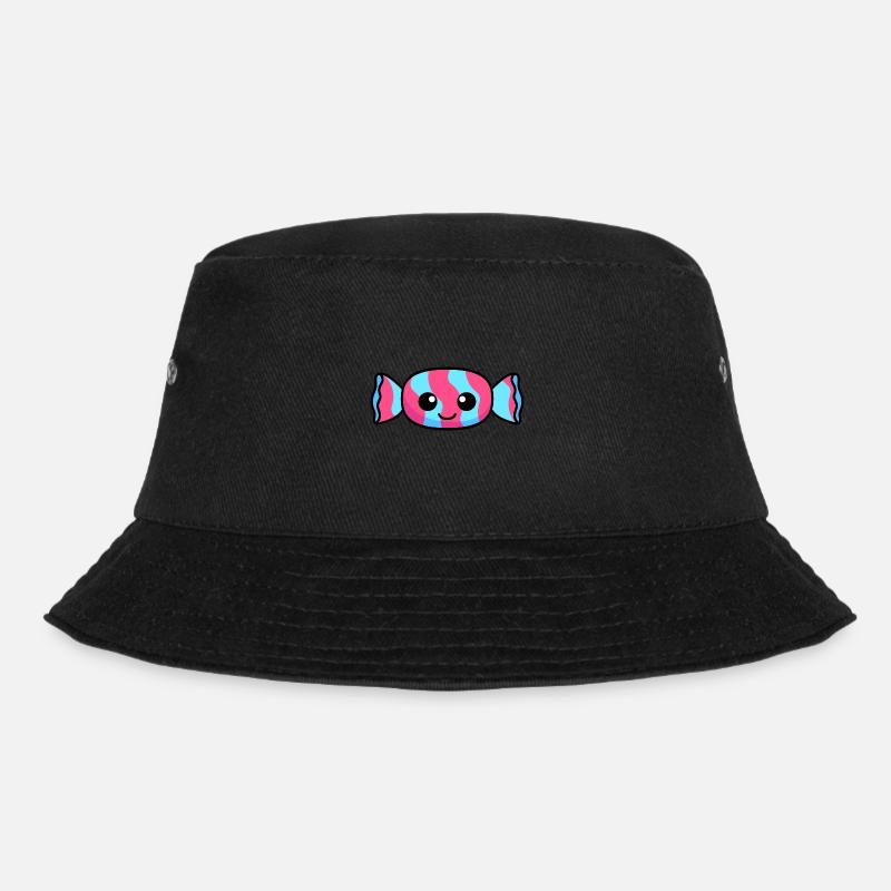 Bonbons Comic - Bucket Hat - Schwarz