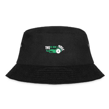 Zimmermann Schreiner Tischler Handwerk Geselle - Bucket Hat - Schwarz - Vorne - Lela (165cm)