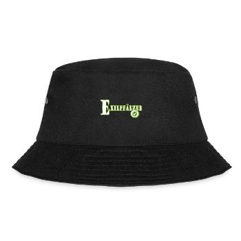 Lustiges Exilpfälzer Pälzer Pfälzer Pfalz Mundart - Bucket Hat - Schwarz - Vorne - Lela (165cm)