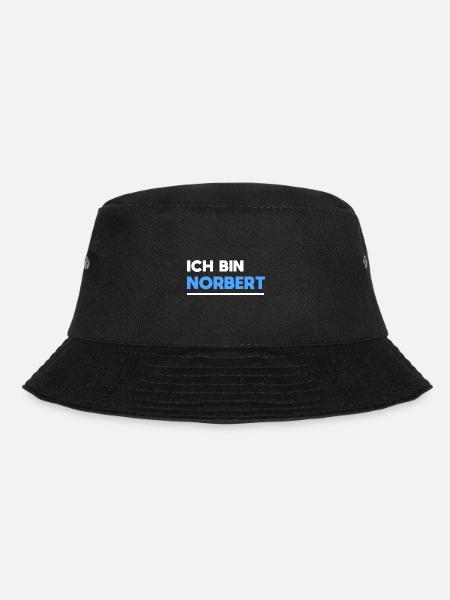 Norbert Name Spruch für stolze Norberts - Bucket Hat - Schwarz