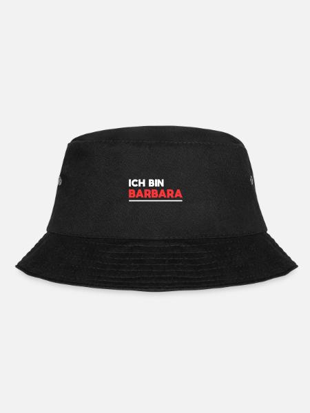 Barbara Name Spruch für stolze Barbaras - Bucket Hat - Schwarz