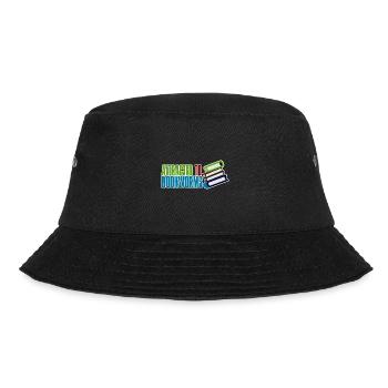 Attracted To Bookworms 2 - Bucket Hat - black - Front - Lela (165cm)