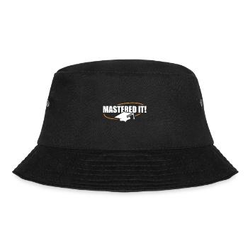 Master 2024 Masterabschluss Sponsion Promotion - Bucket Hat - Schwarz - Vorne - Lela (165cm)