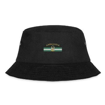 Andalusien Autonomie Spanien Sevilla Granada - Bucket Hat - Schwarz - Vorne - Lela (165cm)