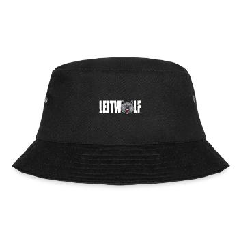 Leitwolf Alpha Wolf Kapitän Teamführer Trainer - Bucket Hat - Schwarz - Vorne - Lela (165cm)