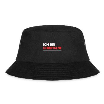 Christiane Name Spruch für stolze Christianes - Bucket Hat - Schwarz - Vorne - Lela (165cm)