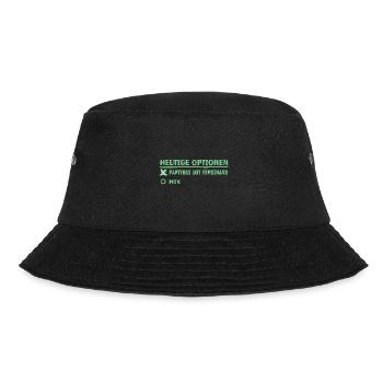 ferdi - Bucket Hat - Schwarz - Vorne - Lela (165cm)