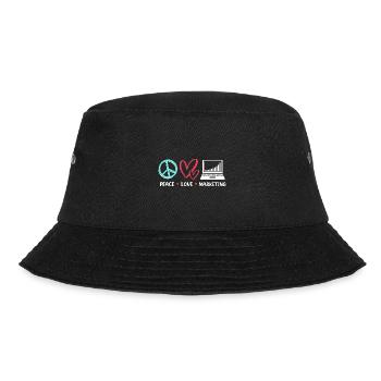 Marketing Manager - Bucket Hat - Schwarz - Vorne - Lela (165cm)