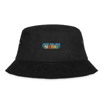 Happy New Year 2023 New Year's Eve Christmas - Bucket Hat - black - Front - Lela (165cm)