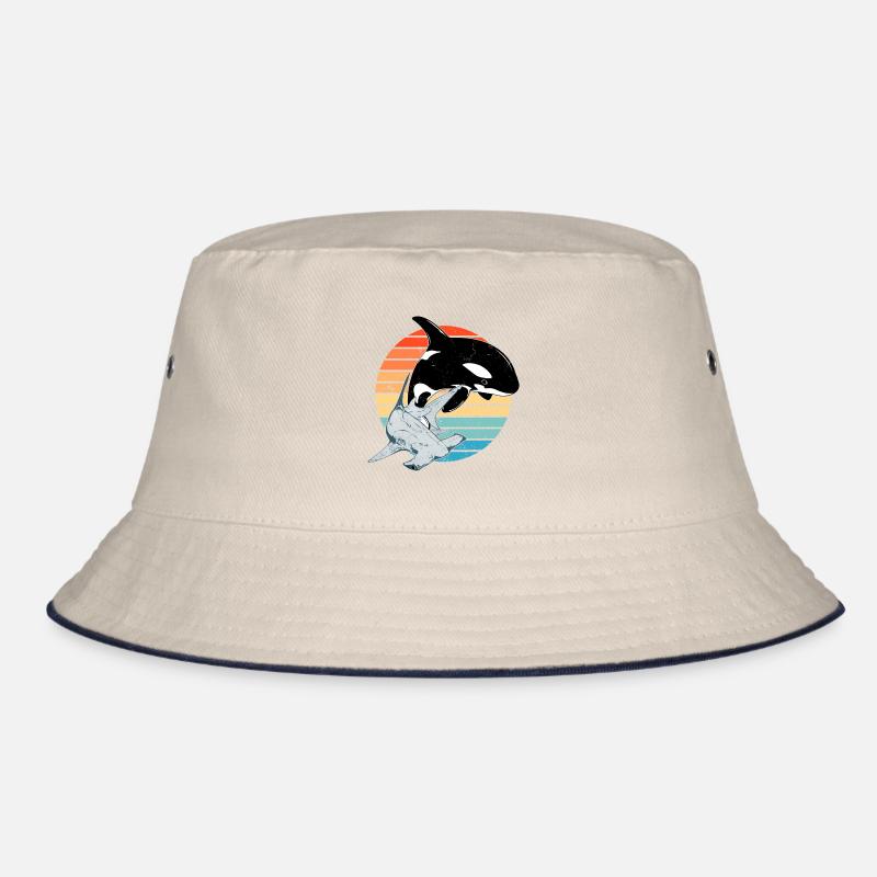 Hammerhead Shark Orca Bucket Hat