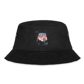 Manga Girl avec Casque Anime - Bob - noir - Devant - Lela (165cm)