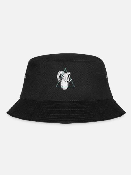 Widder - Bucket Hat - Schwarz