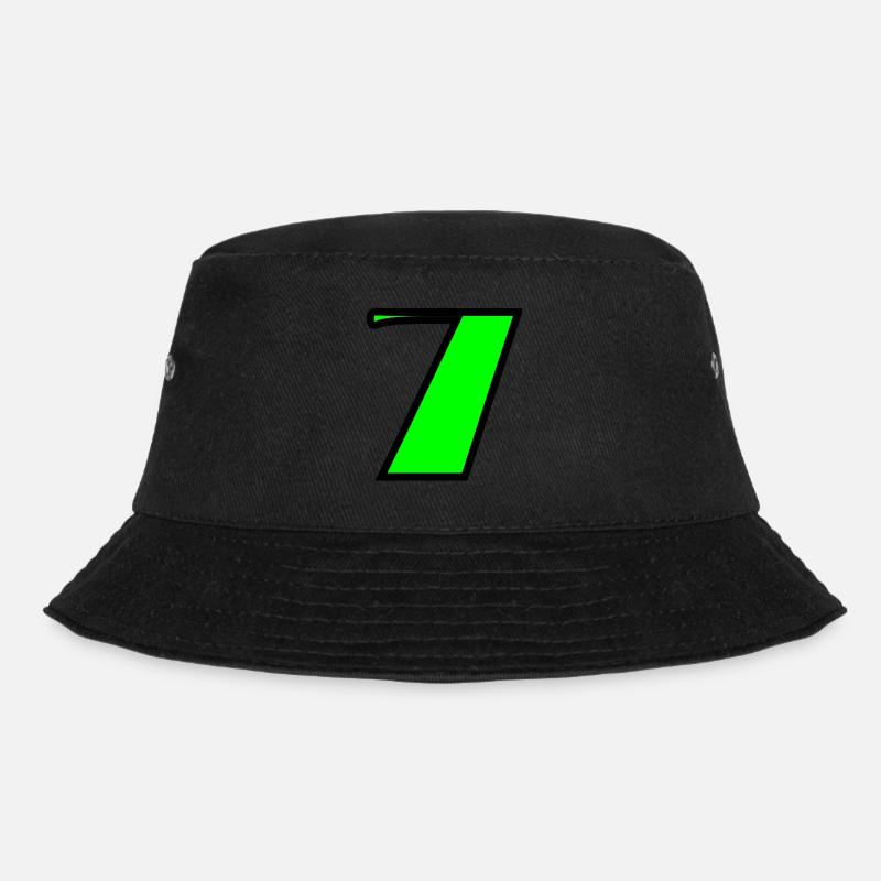 7. 7 JAHRE. 7. JAHRESTAG. GEBURTSTAG 7 JAHRE - Bucket Hat - Schwarz