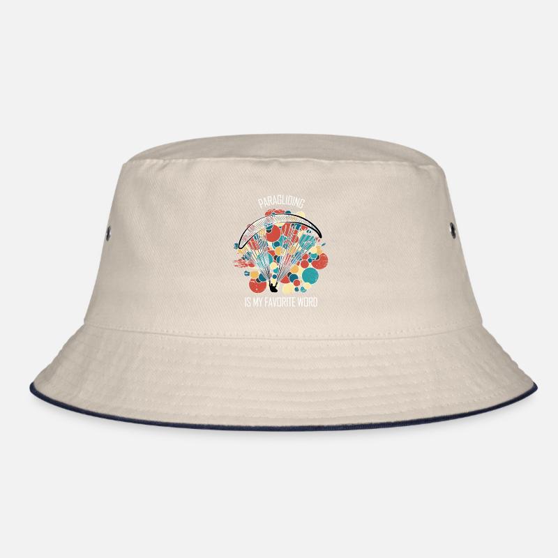 Paragliding Gleitschirm Paragleiter Paraglider Bucket Hat