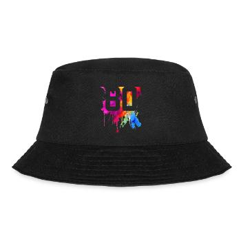 80 JAHRE 80. GEBURTSTAG - Bucket Hat - Schwarz - Vorne - Lela (165cm)