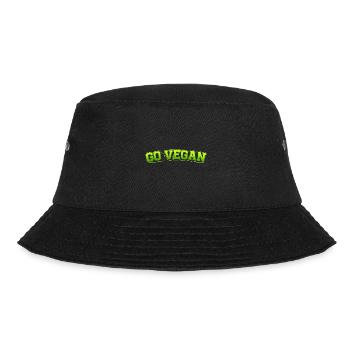 Go Vegan Design pour les fiers végétaliens - Bob - noir - Devant - Lela (165cm)