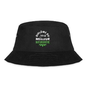 Diplôme du meilleur naturopathe t-shirt - Bob - noir - Devant - Lela (165cm)