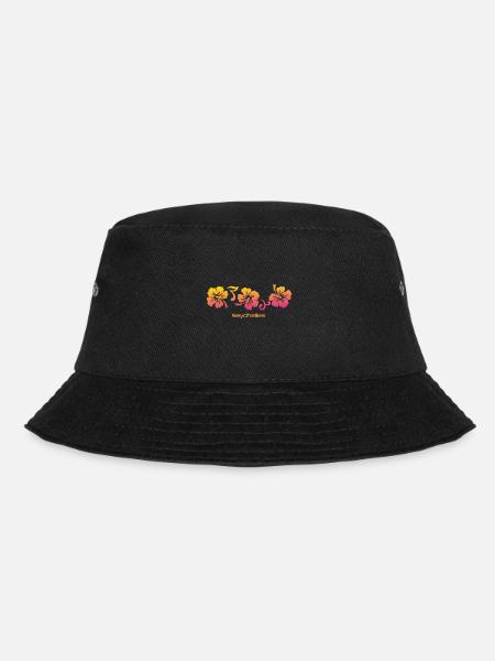Seychelles Hibiscus Souvenir Vacances - Bob - noir