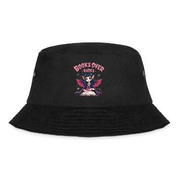 Woman Loves to Read Halloween Books - Bucket Hat - black - Front - Lela (165cm)