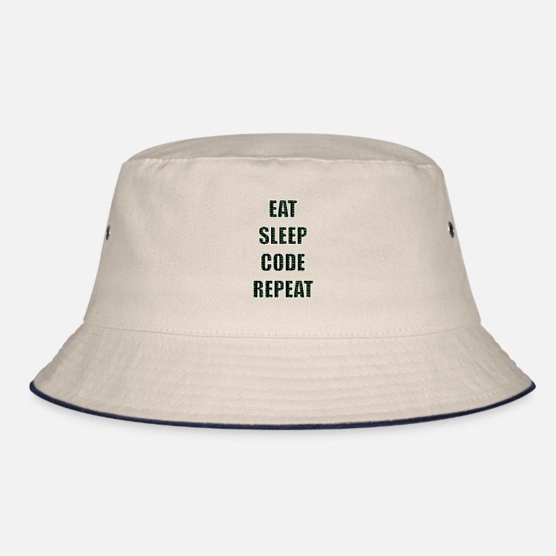 Programmers Programming Programming Code Bucket Hat