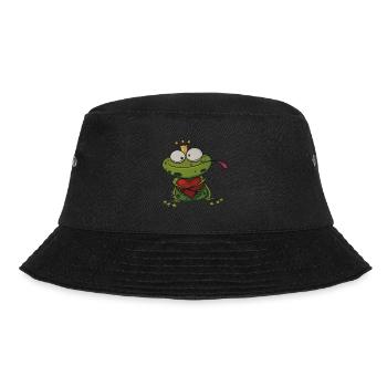 Grenouille au cœur du roi grenouille - Bob - noir - Devant - Lela (165cm)