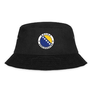 Bosnien und Herzegowina - Bucket Hat - Schwarz - Vorne - Lela (165cm)