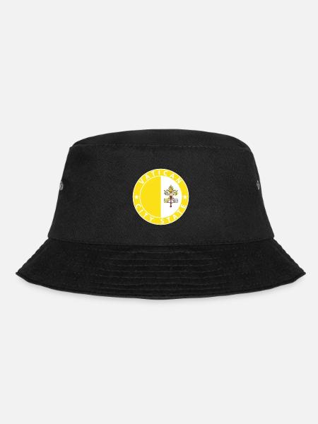 Vatikan - Bucket Hat - Schwarz