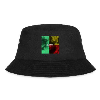 Mode Rasta - Bucket Hat - Schwarz - Vorne - Lela (165cm)