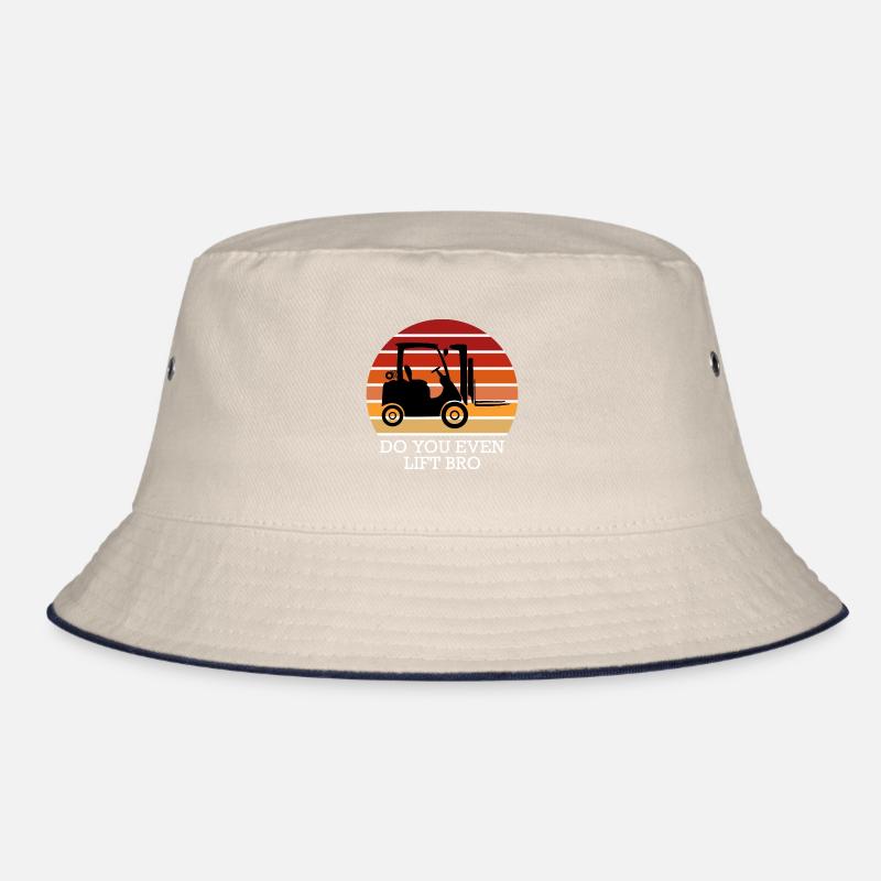 Stapler Spruch Gabelstapler Geschenk Lagerist Bucket Hat