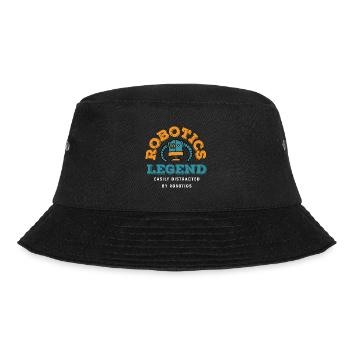 Robotics Legend Mechanic Robot Engineer - Bucket Hat - black - Front - Lela (165cm)